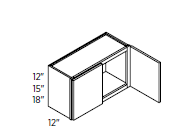 18" High Bridge Cabinets