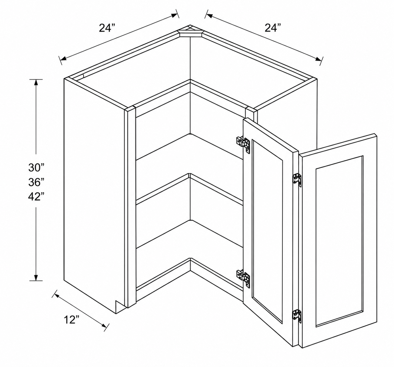 Wall Pie Cabinets