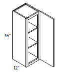 Wall Cabinet 12"W 36"H