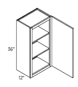 Wall Cabinet 18"W 36"H