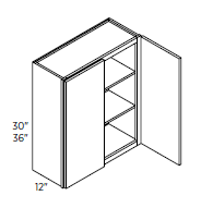 Wall Cabinet 30"W 36"H