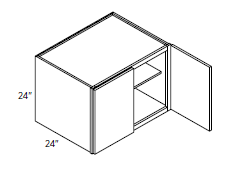 Wall Cabinet 33"W 24"H 24"D