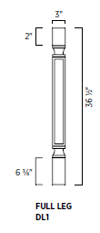 Full Decorative Leg 1