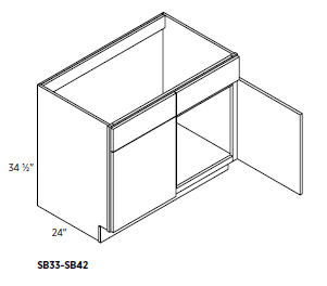 Sink Base Cabinet 33"