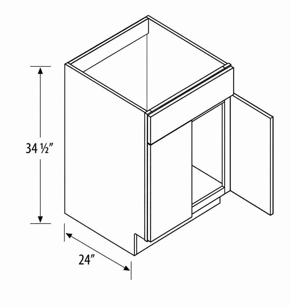Sink Base Cabinet 30"